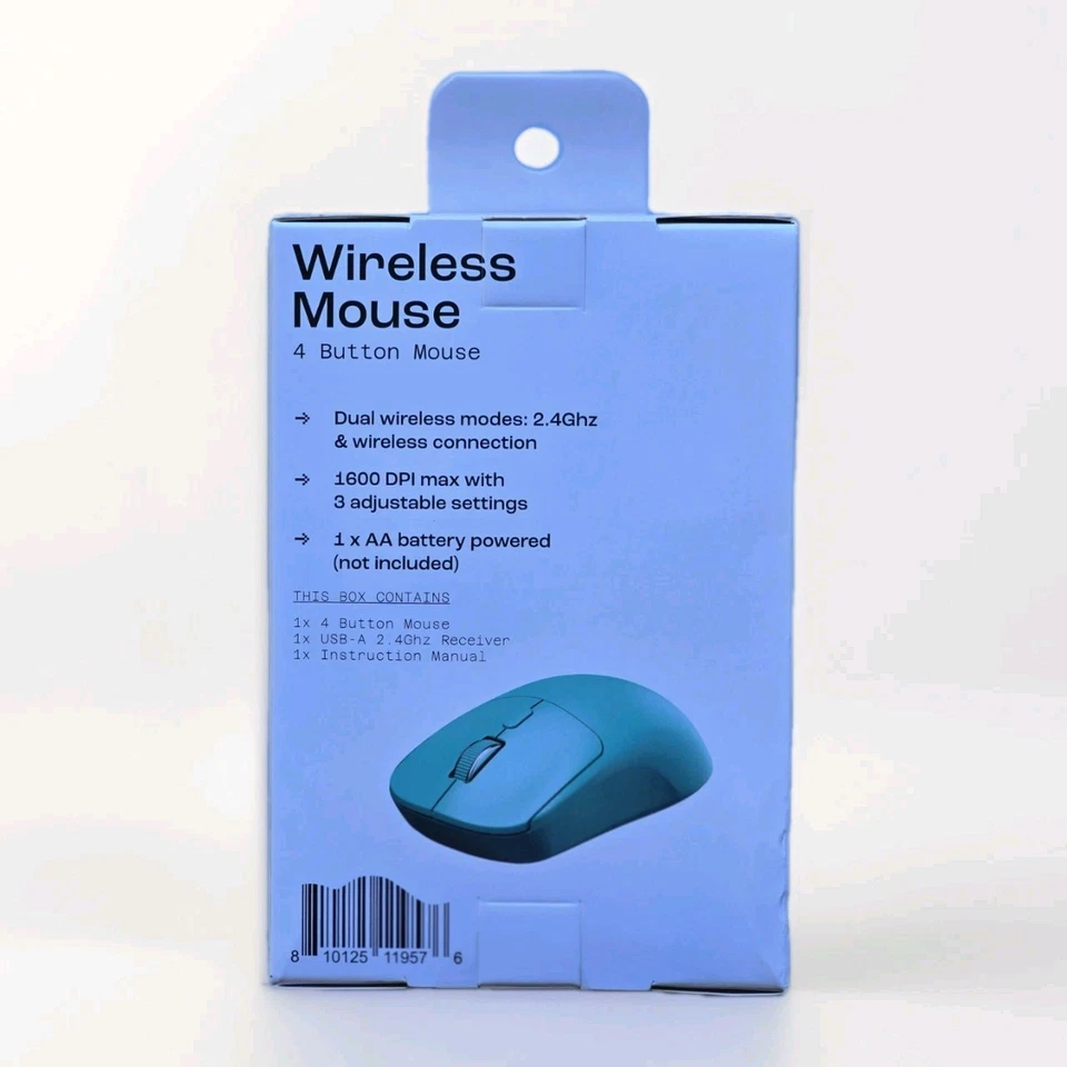 NORTH Wireless Mouse 4 Button Laptop PC Free Shipping New In BOX - Image 2 of 3