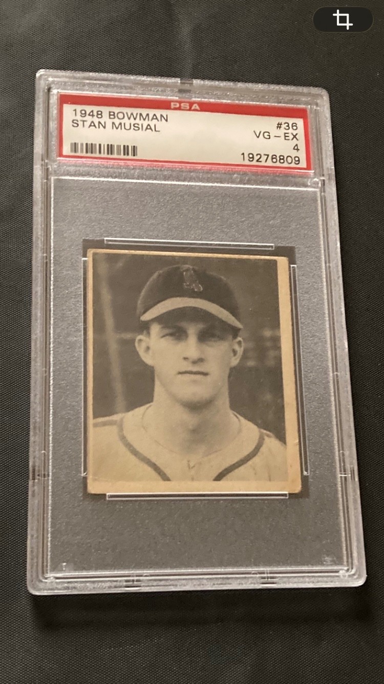 1948 BOWMAN STAN MUSIAL #36 PSA 4 VG-EX
