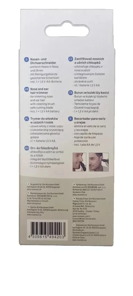 Nasen- und Ohrhaartrimmer Neu - Bild 2 von 3