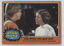 1977 Topps Star Wars Luke Skywalker Princess Leia Organa Mark Hamill #299 0nr3
