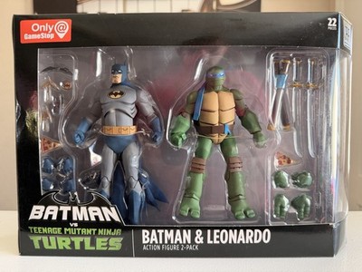DC Collectibles Batman & Leonardo Action Figure 2-Pack Boxed GameStop Exclusive