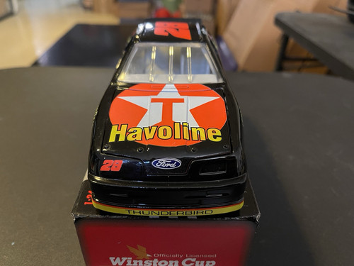 Dale Jarrett #28 Texaco Havoline 1995 Ford Thunderbird RCCA 1:24 Skybox Card - Picture 3 of 8