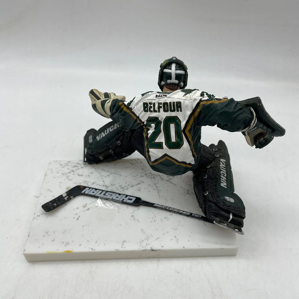 McFarlane Eddie Belfour Series 1 Goalie NHL Hockey Figure Dallas Stars - Loose - Image 2 of 3
