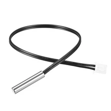 10K NTC Thermistor Probe 15.7" Stainless Steel Sensitive Temperature Temp Sensor