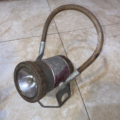Vintage Metall elektrische Leuchte Laterne Lampe Metall USA Eisenbahn Bergmann Stil Lampe