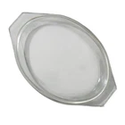 Vintage PYREX Oval Clear Replacement Lid 945 C No Chips Glass MCM Casserole Cove