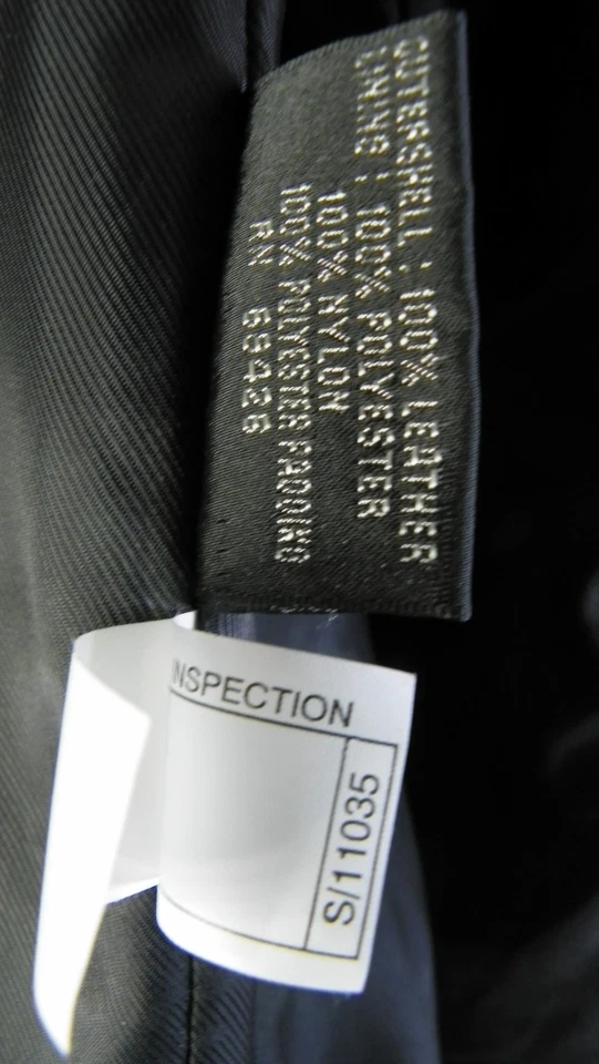 Gabardina de cuero Wilson para hombre talla XL doble botonadura con Thinsulate Ultra Foto 4 de 4