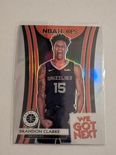 Panini Hoops Premium Stock Brandon Clarke We Got Next Prizm #4 Memphis Grizzlies