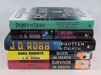 J D Robb In Death Hardcover Books - Buyer Chooses - Eve Dallas Mystery Series