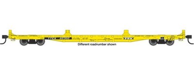 Walthers HO Scale ~ 60' Pullman-Standard Flatcar ~ Trailer Train TTX TTCX #92310