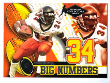 ROOKIE CARD STEVEN JACKSON Rams 2004 Press Pass Collectors Series BIG NUMBERS #9