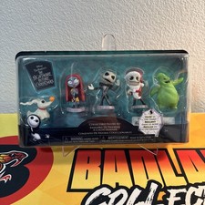 Disney Tim Burton s Nightmare Before Christmas Collectible Figure Set New Sealed
