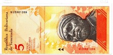 Venezuela 5 Bolivares 2011 UNC M25961269