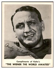 1963 KAHNS ANDY ROBUSTELLI GIANTS NR-MT SET BREAK 537258 (KYCARDS)