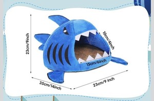  Shark 🦈 Hamster Hideout - Super Cute!