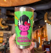 2025 Universal Studios Hello Kitty Bride of Frankenstein Tumbler EXCLUSIVE HHN