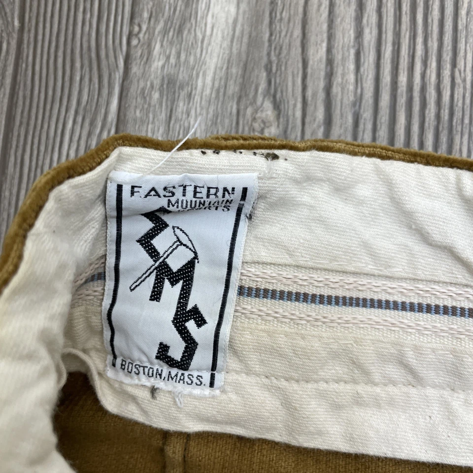 Pantalones Cortos De Colección Eastern Mountain Sports Pana Bragas 26x20 Foto 3 de 4