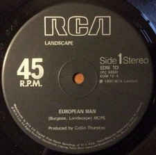 Landscape - European Man - Used Vinyl Record 12 - V6073z