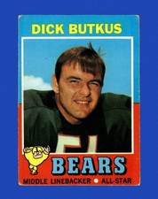 1971 Topps Set-Break # 25 Dick Butkus VG-VGEX *GMCARDS*