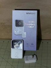 Vivitar DB201-NOC Wireless Video Doorbell Smart Security Camera Wi-Fi Chime