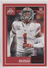 2020 Score Rookies Red Jeff Okudah #333 0vk6