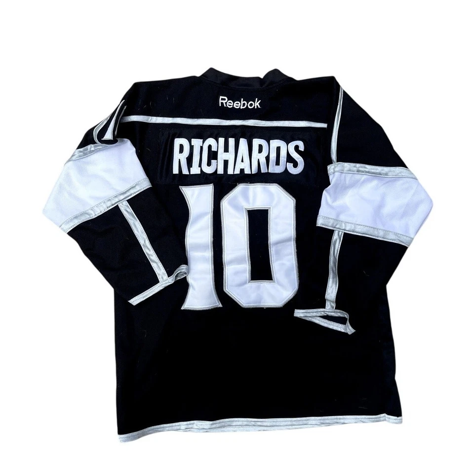 Camiseta de hockey CCM Reebok Los Angeles Kings Mike Richards #10 para hombre talla 48 Foto 2 de 4