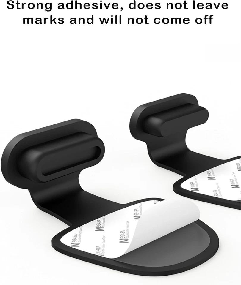 10 Paquetes USB C Enchufe Antipolvo para Teléfono Puerto USB Tipo C Silicona Cubierta Antipolvo Tapa NUEVO Foto 3 de 4