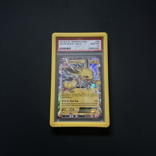 Jolteon-EX graded PSA 10 for sale on eBay