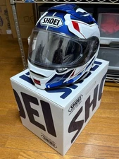SHOEI NEOTEC2 RESPECT TC-10 BLUE/RED XL