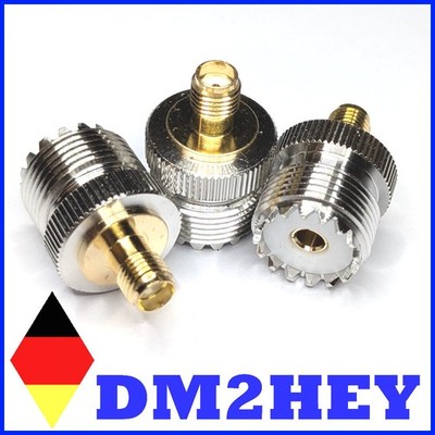 Adapter SMA  auf PL UHF Buchse SO239 QO100 Quancheng SDR Meshtastic Lora