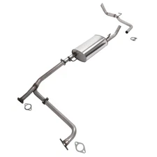 Resonator Muffler Exhaust System Assembly For Nissan Frontier 2007-2019 4.0L