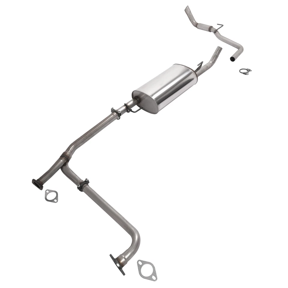 For 2007-2019 Nissan Frontier 4.0L Resonator Muffler Exhaust System Assembly Foto 2 de 4
