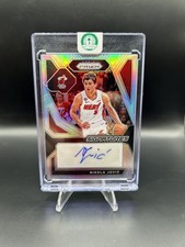 2023-24 Panini Prizm Signatures Silver Prizm Nikola Jovic #SIG-JOV Auto