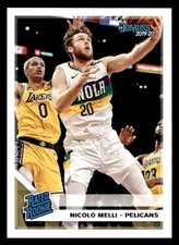 2019 Panini Chronicles #197 Nicolo Melli Rookie Pelicans