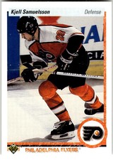 1990-91 Upper Deck #116 Kjell Samuelsson Philadelphia Flyers NHL Hockey