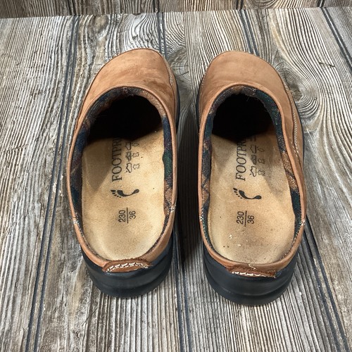Birkenstock Footprints Womens Brown Leather Casual Shoes Size 36 (EU)/5-5.5 (US) - Picture 4 of 9