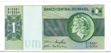 Brazil 1980 1 Cruzeiro P-191 UNC B15681 016354