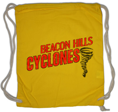 Beacon Hills Cyclones Turnbeutel Teen Team Symbol Sign Logo Wolf