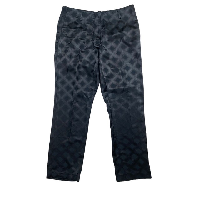 Dries Van Noten Black Viscose Pants  Size 42 US 32 Unisex