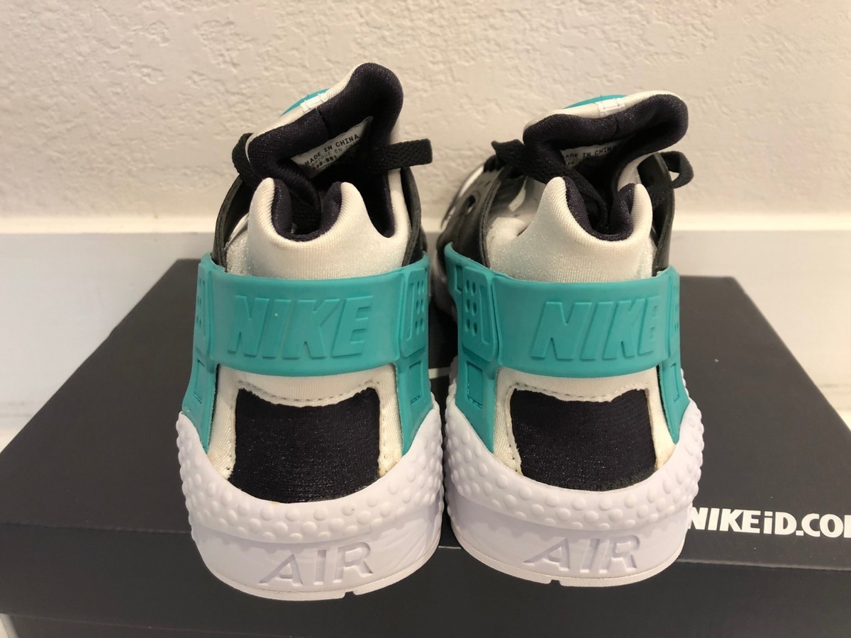 NIKE HUARACHE RUN By You iD MEN SIZE 9 NEW WITH BOX !!!! ONLINE NOW! Nike Air Huarache Run Premium - White/White  main image 4