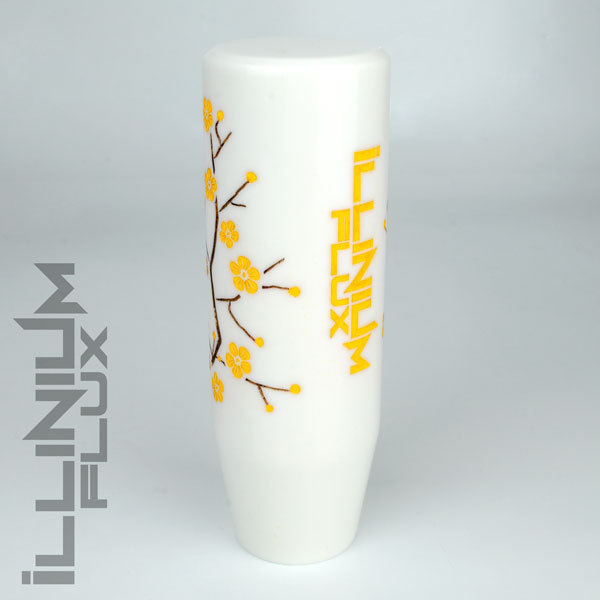 ILLINIUM FLUX YELLOW PAINTED WHITE SAKURA BLOSSOM MANUAL SHIFT