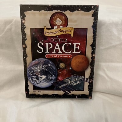 Professor Noggin's Outer Space Card Game | eBay