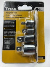 Titan 32973 Mixed Socket Adapter 4 Piece Set,...