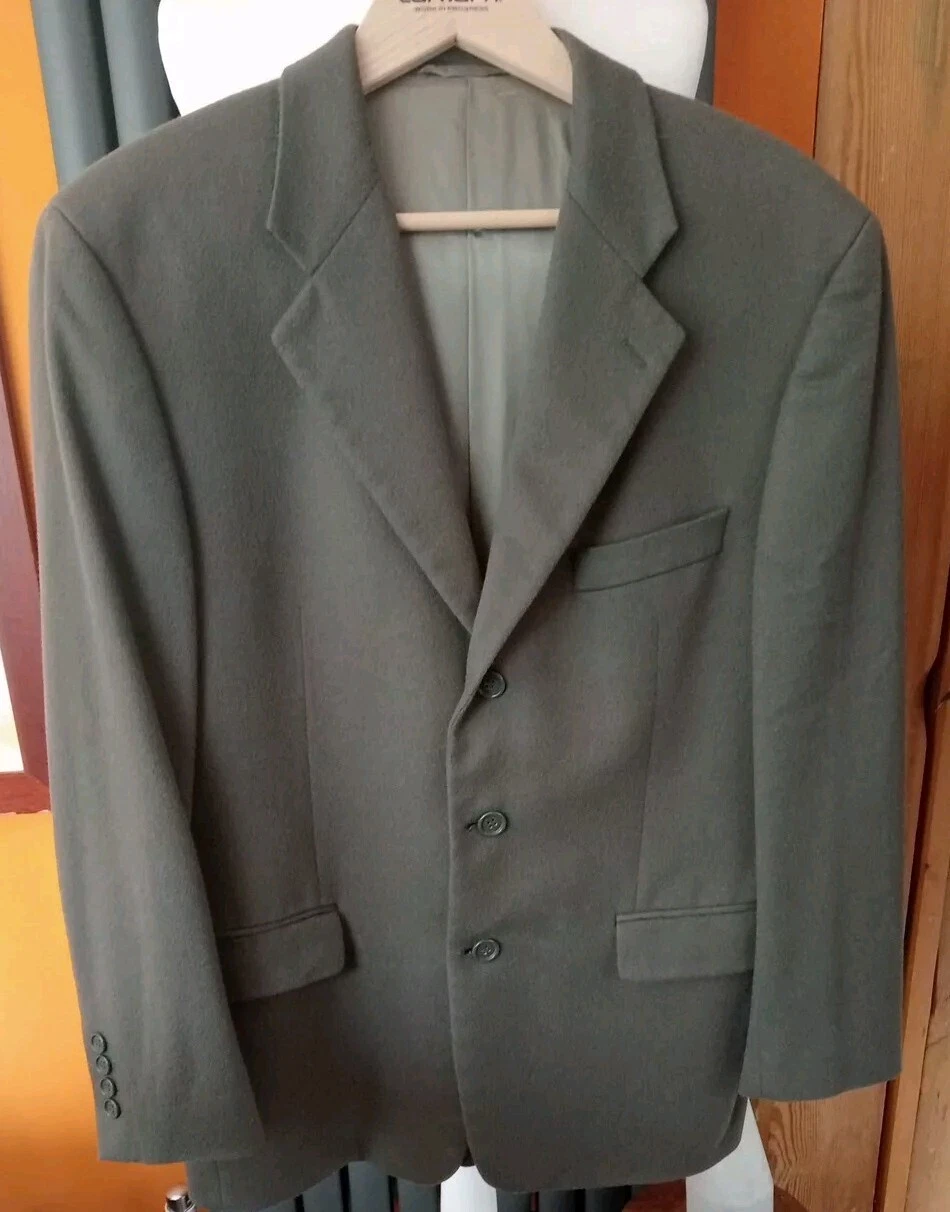 Mens Brown Wool/Cashmere Hugo James Jacket/Blazer Size 40"R,Vgc.