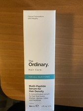 The Ordinary Multi-Peptide Hair Serum For Hair Density 60ml New in Box 