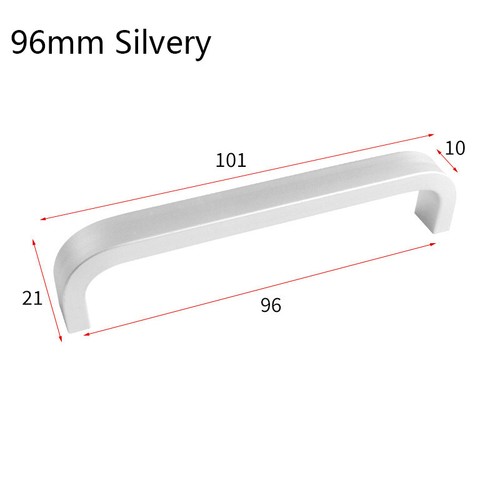 Door Handles Aluminum Alloy Kitchen Cupboard Cabinet Handle Cupboard Drawer Door - Picture 15 of 23