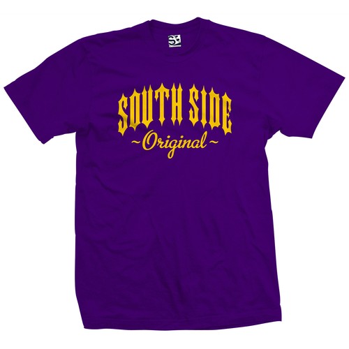 Youth South Side Original Outlaw T-Shirt Born Raised in Southside Boys Kids Tee - Picture 48 of 52