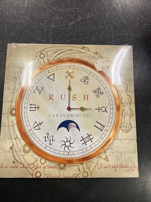 RUSH - Caravan/BU2B Limited 7'' (inch) Red Vinyl Single (from Clockwork Angels)