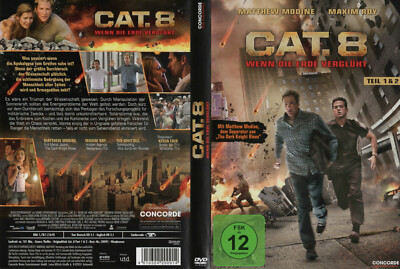 DVD CAT. 8 - WENN DIE ERDE VERGLÜHT - TEIL 1 + 2 - MATTHEW MODINE + MAXIM ROY *