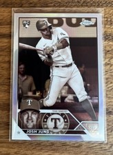 2023 Topps Chrome Josh Jung Rookie Sepia Refractor SP RC #93 Flawless Card 💎